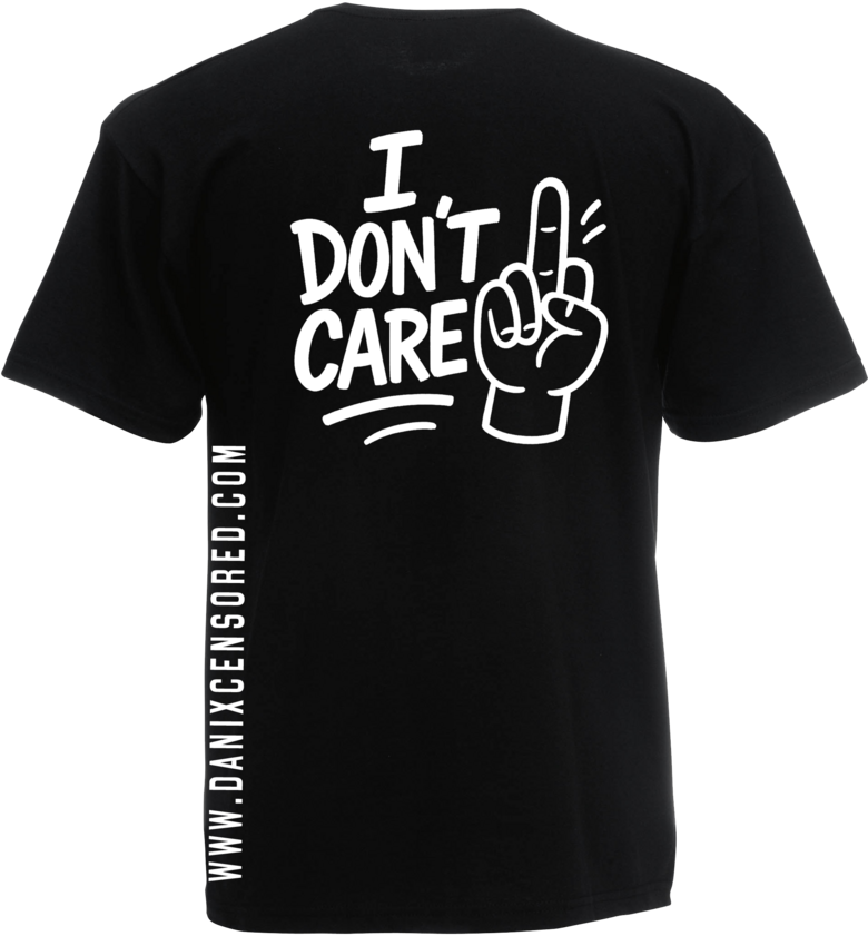 Tshirt I don't care
